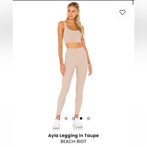 Beach Riot Ayla Ribbed leggings